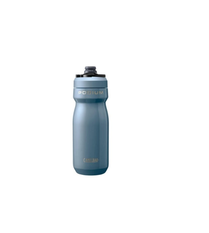 ÁNFORA CAMELBAK PODIUM STEEL INSULADA 530 ML AZUL PACIFIC