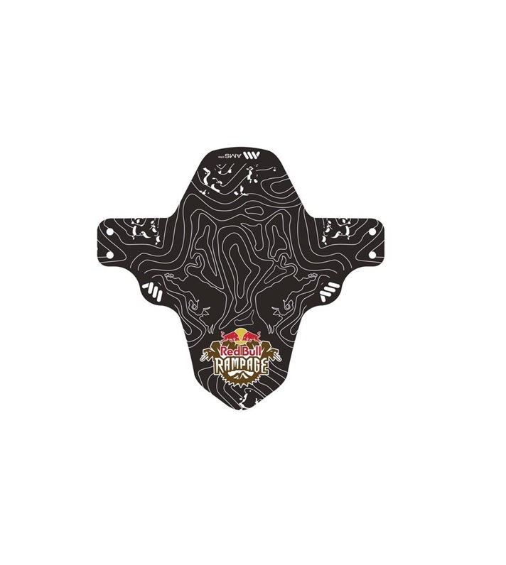 AMS MUD GUARD REDBULL RANPAGE WHITE