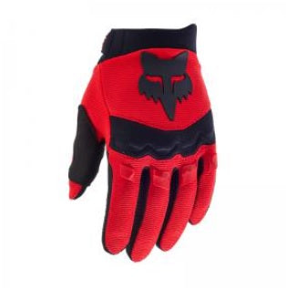 GUANTES FOX DIRTPAW JOVEN ROJO Y