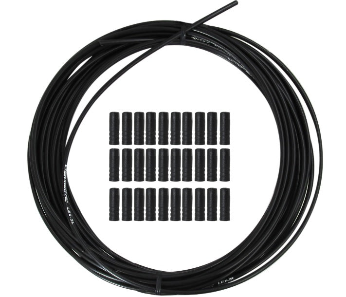 FORRO DE CABLE PARA MANDO JAGWIRE LEX 4MM 10M NEGRO ZHB804 (POR METRO)