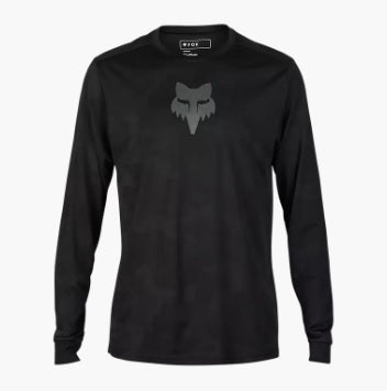 JERSEY FOX RANGER TRU DRI M LARGA  NEGRO