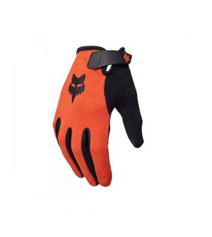 GUANTES FOX RANGER  JOVEN NARANJA