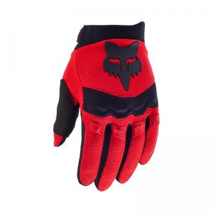 GUANTES FOX DIRTPAW JOVEN ROJO Y