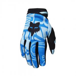 GUANTES FOX 180 RACE SPEC MUJER JOVEN AZUL