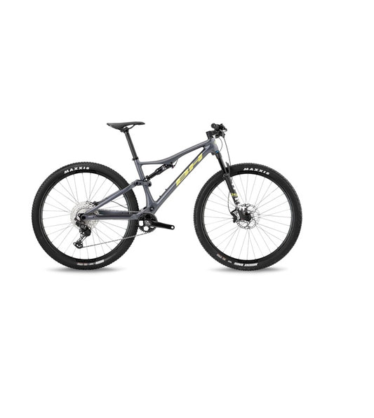 DISPONIBLE EN ALMACÉN *BICICLETA BH LYNX RACE CARBÓN RC 6.5 XT R29 COLOR  PLATA/AMARILLO/PLATA