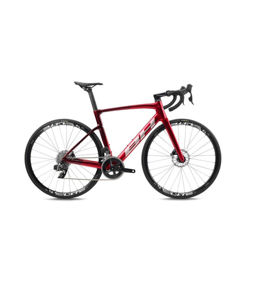 DISPONIBLE EN ALMACÉN *BICICLETA BH RSI 4.0 R 700 COLOR ROJO/COP/GRANATE