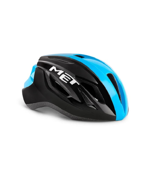 CASCO MET STRALE NEGRO/AZUL