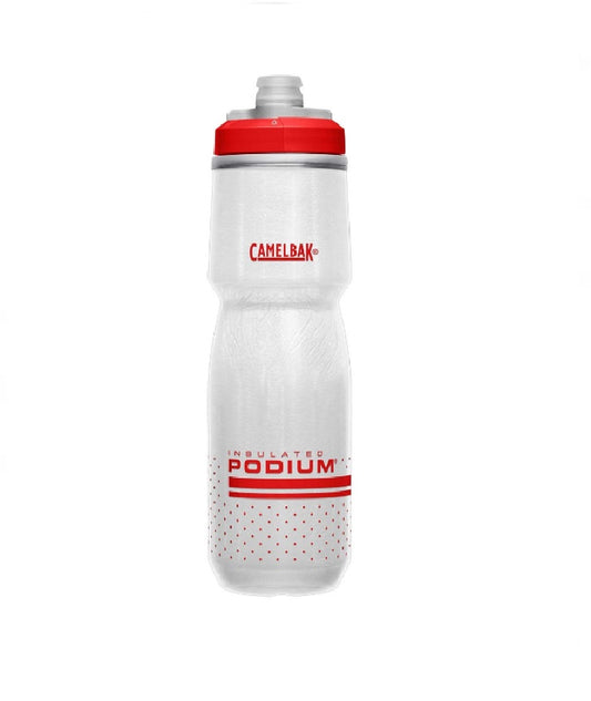 ÁNFORA CAMELBAK PODIUM CHILL 710 ML BLANCO/ROJO
