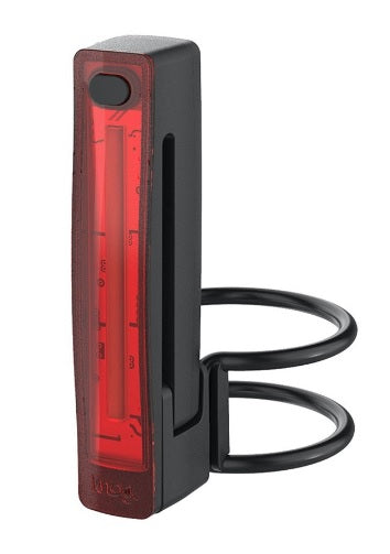 LUZ PARA BICICLETA TRASERA KNOG PLUS NEGRA 20 LUMENS