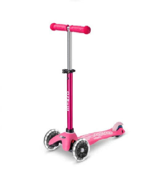 SCOOTER MICRO MINI DELUXE LED PINK (REM12616)