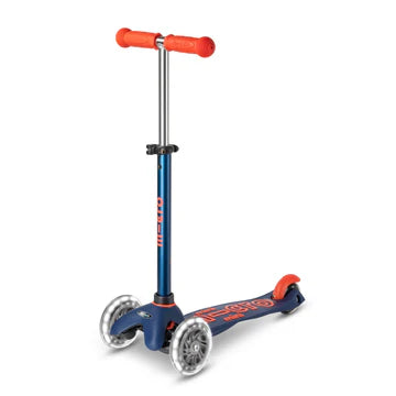 SCOOTER MICRO MINI DELUXE NAVY BUE LED (REM13007)