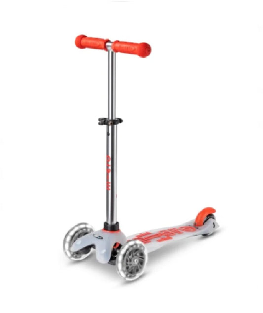SCOOTER MICRO MINI DELUXE FLUX LED RED (REM12616)