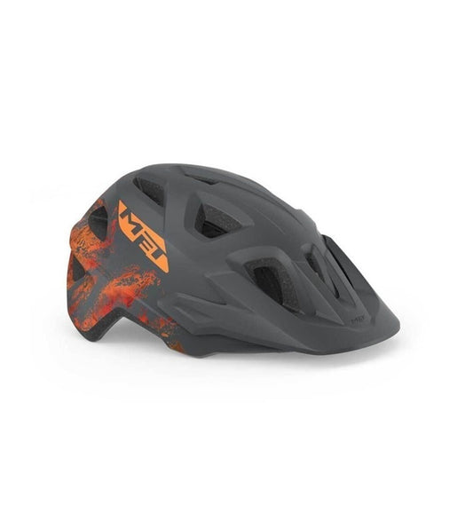 CASCO MET ELDAR UNITALLA GRIS/NARANJA