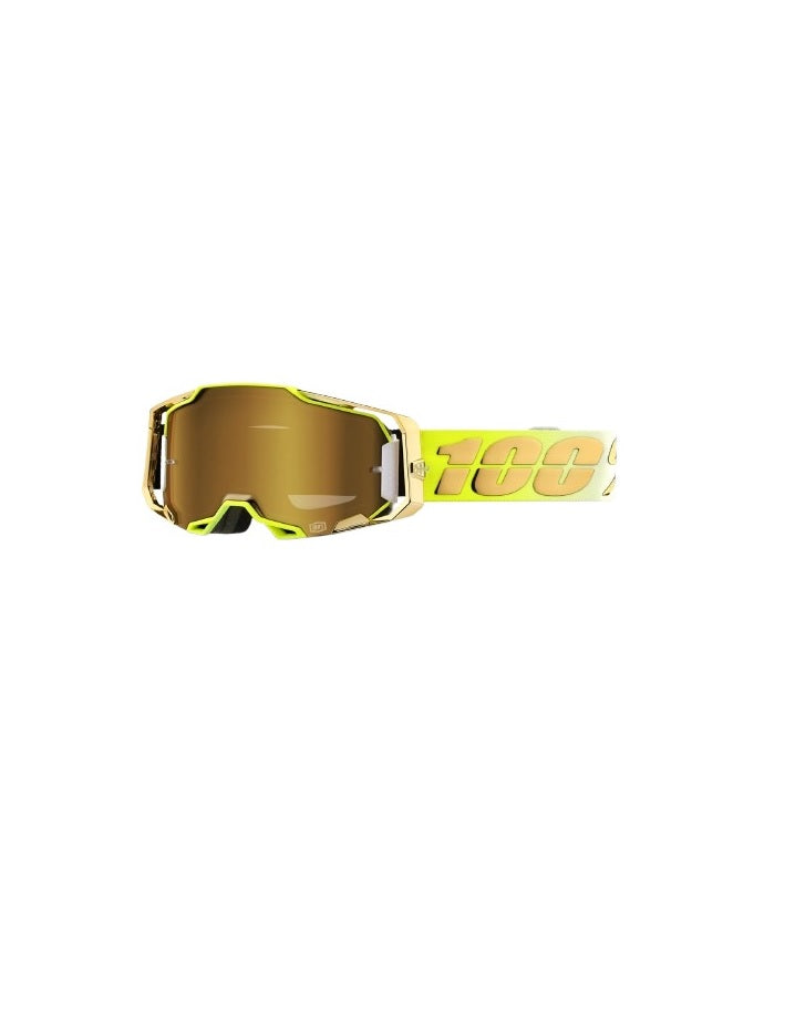 GOGGLES 100% ARMEGA FEELWOOD TRUE GOLD LENS