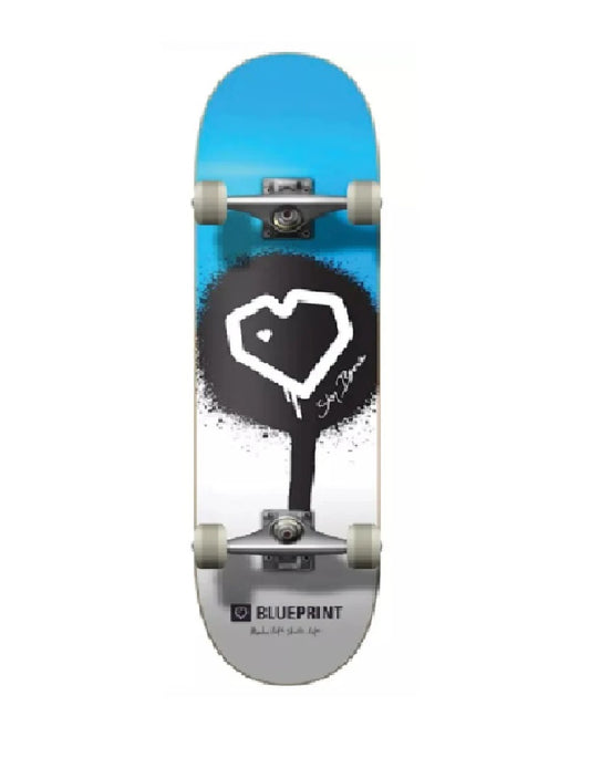 PATINETA-BLUEPRINT-SKY BROWN BLUE 8.0 IN