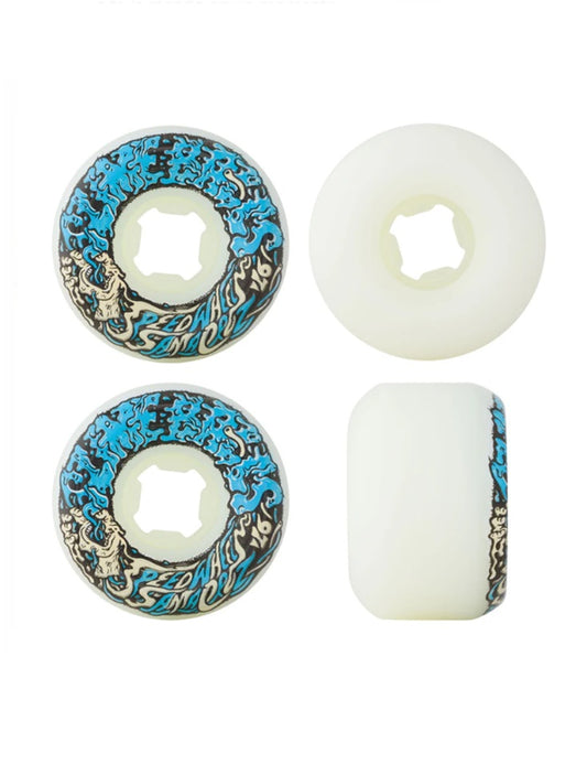 RUEDAS-SLIMEBALLS-53/97A BLANCO AZUL