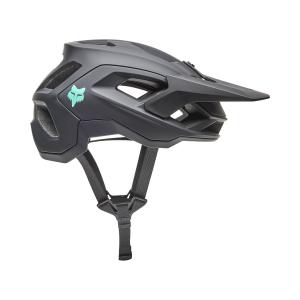 CASCO FOX SPEEDFRAME SG  NEGRO/TURQUESA S