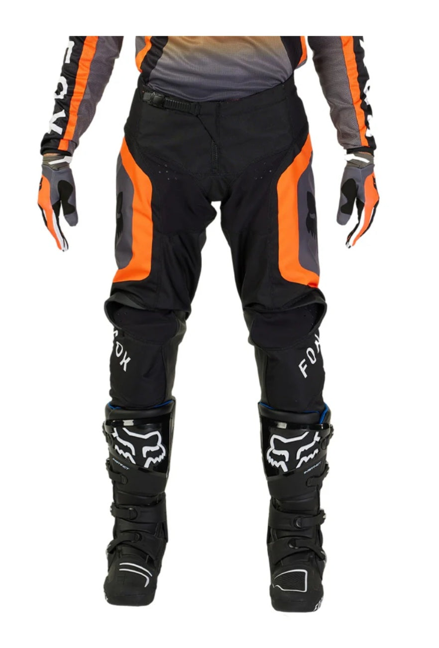 PANTALON FOX 180 BALLAST NRO/NARANJA