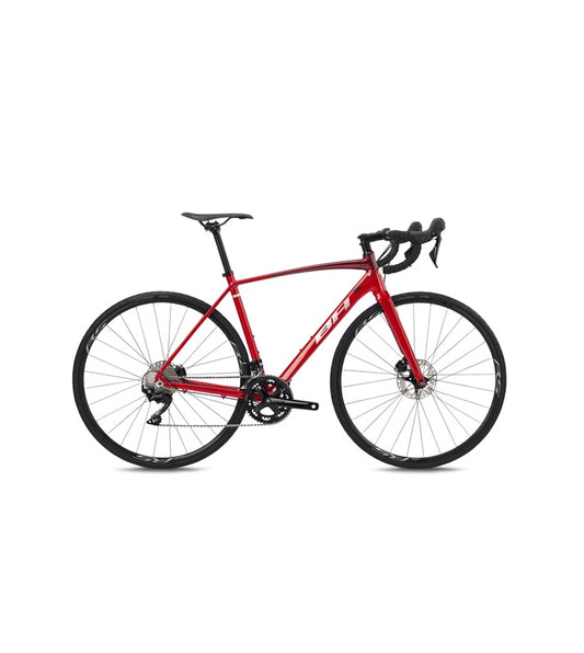 DISPONIBLE EN ALMACÉN *BICICLETA BH QUARTZ DISC ALUMINIUM 1.5 R700 COLOR ROJO/BLANCO/GRANATE