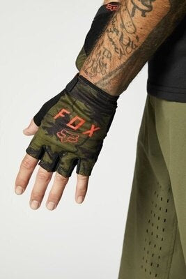 GUANTES FOX RANGER GEL CORTO VERDE