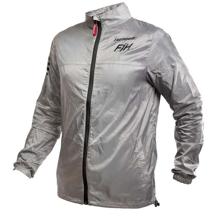 TRACKER PACKABLE WINDBREAKER, LIGHT GRAY