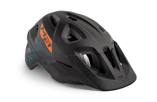 CASCO MET ELDAR UNITALLA NEGRO CAMUFLAGEADO