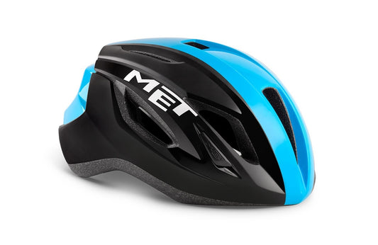 CASCO MET STRALE NEGRO/AZUL