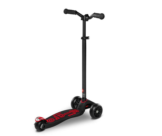 SCOOTER MICRO MAXI DELUXE PRO BLACK/RED (REM10409)