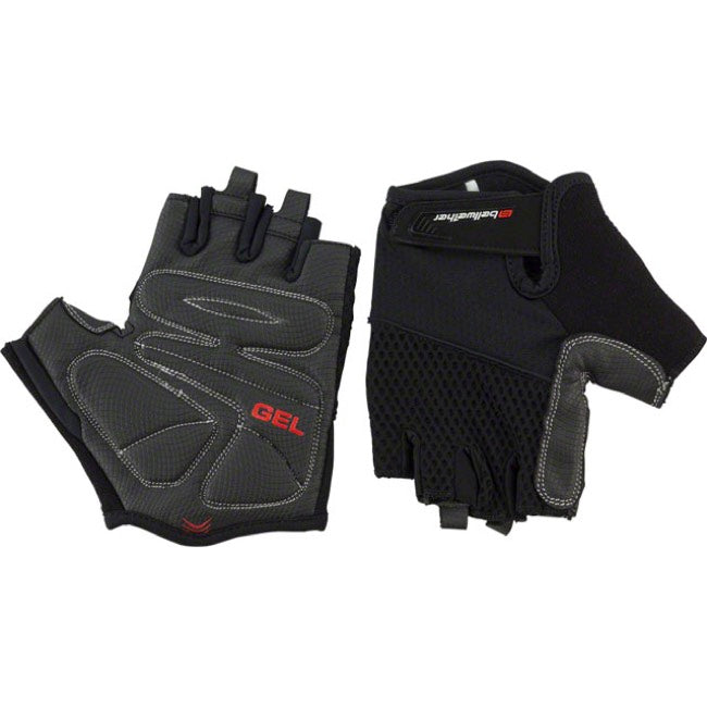 GUANTES BELLWETHER GEL SUPREME PARA MUJER NEGRO