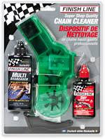 LIMPIADOR FINISH LINE PRO CHAIN CLEANER DE CADENA CON DESENGRASANTE MULTI 4OZ/120 ML Y LUBRICANTE DRY TEFLON 2 OZ/60 ML C29000101 (LIMFIN0003) (TALLER)