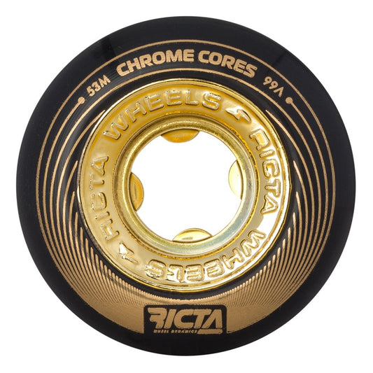 RUEDAS-RICTA-CHROME CORE BLK/GOLD 53/99A