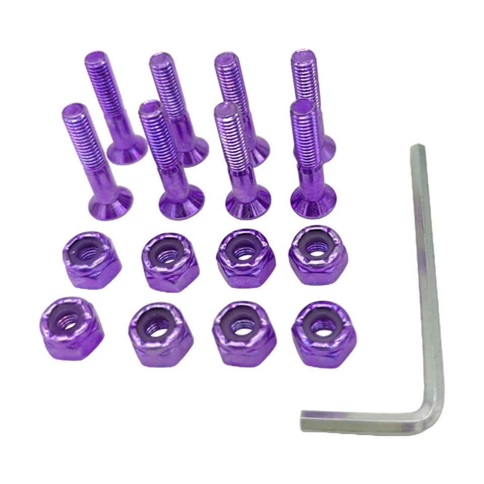 TORNILLOS 1 PULGADA MORADO